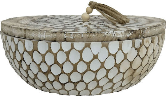 InTheBox Cutie Decorativă Lemn 34x34x12cm
