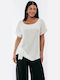 Damen Bluse White