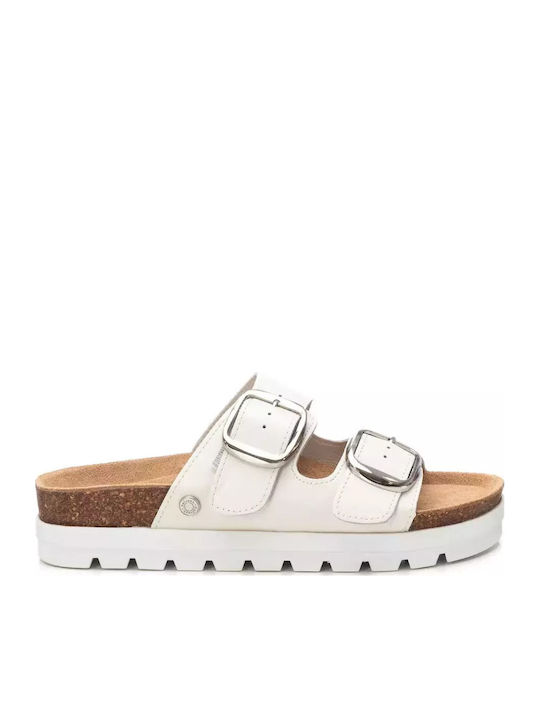 Refresh Δερμάτινα Γυναικεία Σανδάλια Flatforms ...