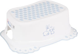 Little Bunnies White Platform Stool