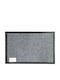 Chios Hellas Entrance Mat Carpet with Anti-slip Backing Gray 100x160cm