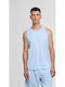 Αθλητικό T-shirt Light Blue, White