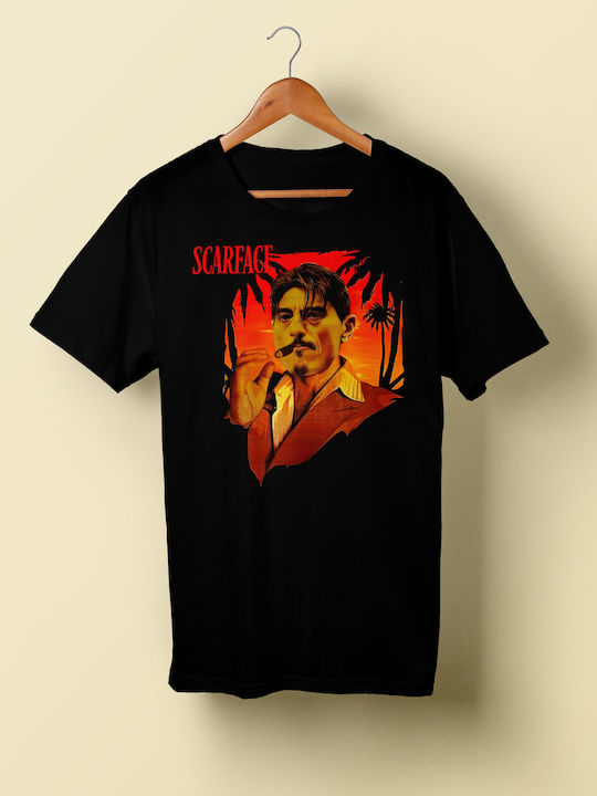 Scarface Dpg7000 Dpg Unisex T-shirt Βαμβακερό Μαύρο