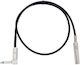 Ortega Cable 6.3mm male - 6.3mm female 0.75m