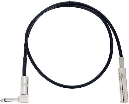 Ortega Cable 6.3mm male - 6.3mm female 0.75m