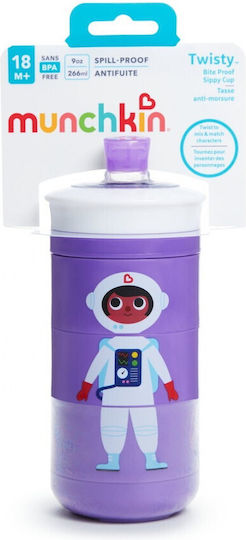 Munchkin Twisty Cup Baby Sippy Cup Plastic Multicolour for 18m+ 266ml