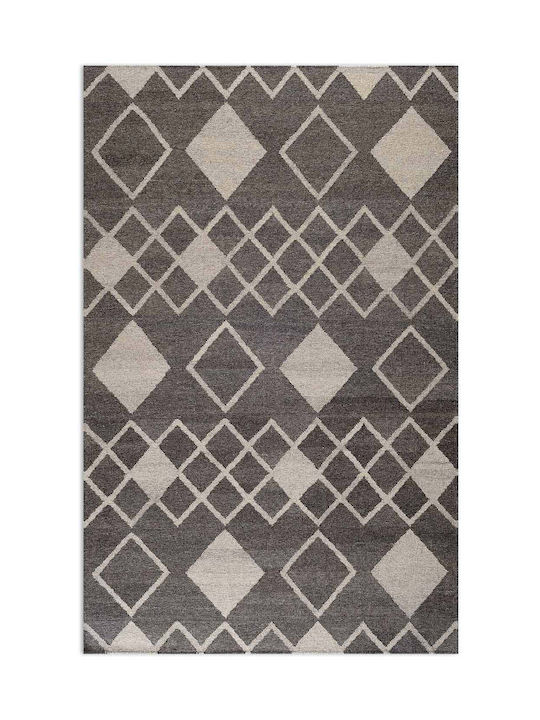 Tapicap Kelim Χαλί Ορθογώνιο Μάλλινο Grey 160x2...