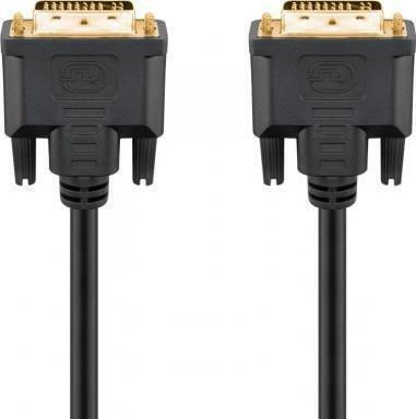 Goobay 3m DVI-I male to DVI-I male Cable Black (69210)