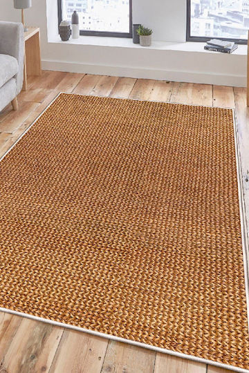 Conceptum Hypnose Hft422 Rectangular Kitchen Mat 50x80cm Brown