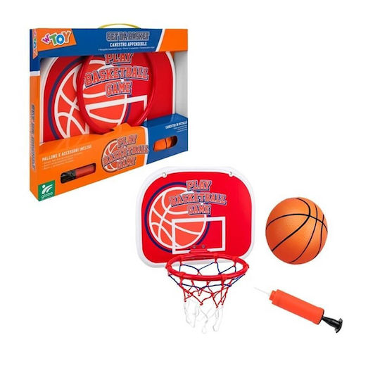 Globo Lighting Indoor & Outdoor Wall Mounted Basketball Hoop with Ball