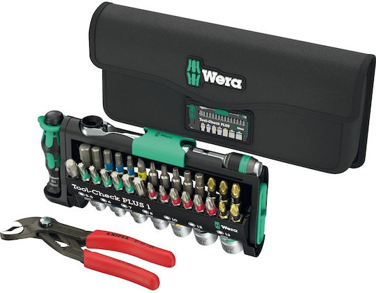 Wera Tool-Check Combi 1 Caseta cu 40 Unelte