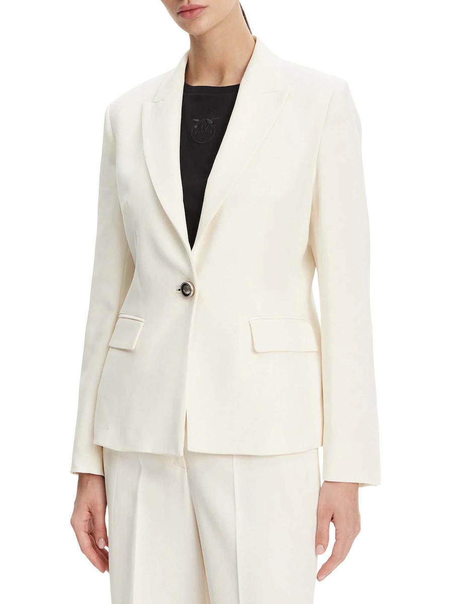 アウターその他 PINKO Woman Blazer White 104930A213 Z07 楽天市場】ピンコ PINKO スーツジャケット スーツ ジャケット