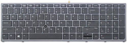 Hp Zbook 15 G4 Лаптоп Клавиатура С Задно Осветяване Английски Език (САЩ)