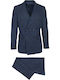 Costum Bărbați cu Croială Normală Blue Omni St-2 Navy