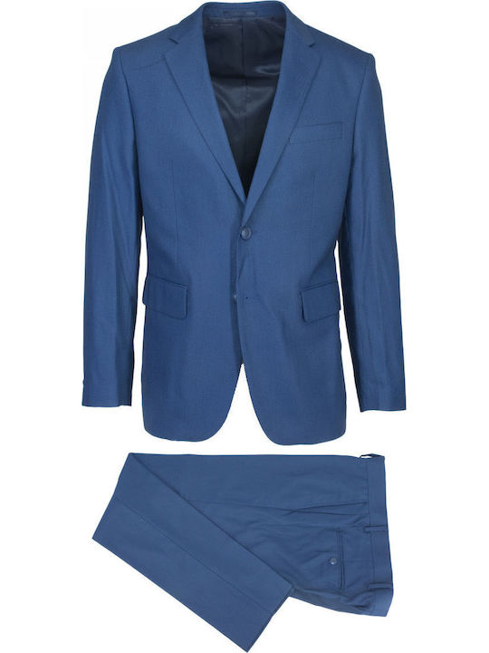 New York Tailors Мъжки Костюм Blue