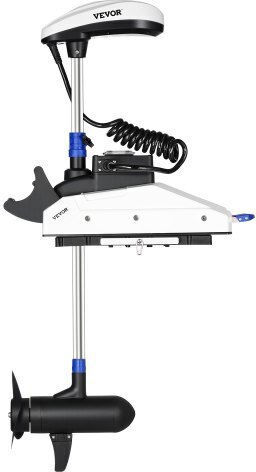 Vevor 55lb 12v Thrust Electric Trolling Motor Saltwater Boat Engine 54" Shaft