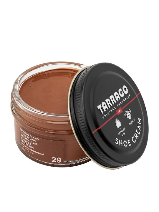 Tarrago Shoe Cream 50 Ml Light Brown 29 Shoe Paint Shade Tarrago 29 Light Brown