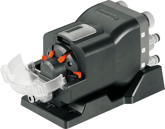 Automatic Water Distributor 6 Outlets 3/4 Inch Thread 6 Irrigation Zones Individual Operation 6 Bar Wall Mountable Black