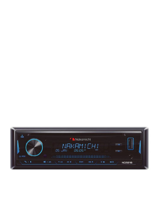 Nakamichi Sistem Audio Auto 1DIN (Bluetooth/USB/Partitură)