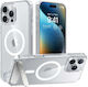 Torras Pstand Back Cover Σιλικόνης Διάφανο (iPh...