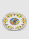 EDG Round Ceramic Decorative Platter Multicolour 29x29cm
