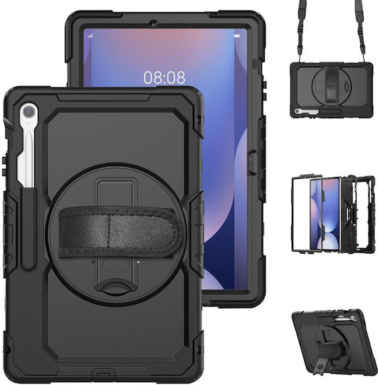 Mad Mask Flip Cover Rotating Black (Samsung Galaxy Tab S10 FE+)
