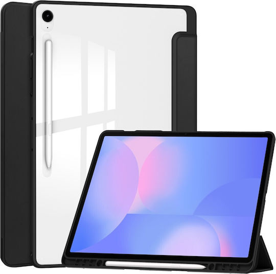 Mad Mask Flip Cover Neagră (Samsung Galaxy Tab S10 FE+ 13.1)