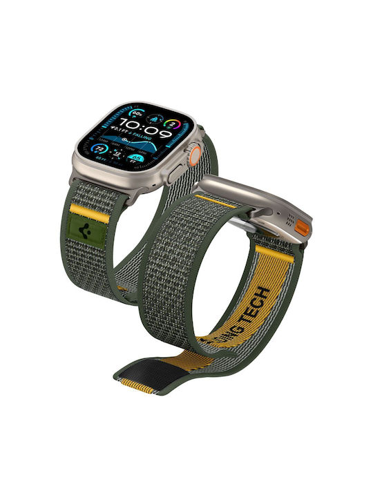 Spigen Athlex Air Λουράκι Πράσινο (Apple Watch 6, 7, 8, 9, 10, SE, Ultra 1, 2)