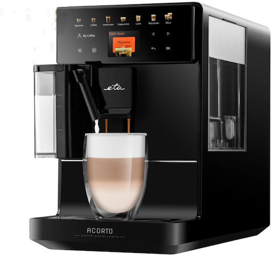 ETA Automatic Espresso Machine 1400W Pressure 19bar for Cappuccino with Grinder Brown ETA918090000