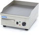 Maxima Maxima Kommerzielle Flachgrill Stahl 2kW mit Glatte Grillplatte