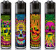 Clipper Skulls Запалка Пламък