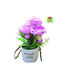 Plantă Artificială în Ghiveci Mic 23cm 2buc (Diverse modele) AGC