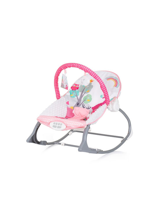 vibration bei mitteilungen iphone Elektrisch Baby Relax Eule mit Musik und Vibration Rosa für Kind bis 9kg  SM657062-PINK