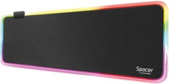 Mouse Pad Spacer Sp-pad-game-rgb-pict Gaming Cauciuc Material Textil 900 X 300 X 3 Mm Negru