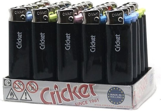Cricket Αναπτήρας Flamme in Schwarz Farbe