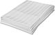 Set 10 Waiter's Napkins 100% Cotton Damask Wide Stripes Size 55x55 Cm