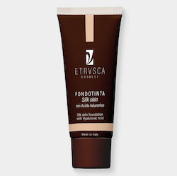 Etrvska Silk Skin Лилаво Бяло Фон дьо тен 30мл