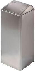Mediclinics Metallic Waste Bin 80lt Inox