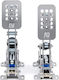 Sim Pedals Ultimate+ Pedal Set 2 Load Cell Sensors 140 Kg Hydraulic Dampers Compatible PC Smartcontrol Software Silver