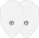 Set 2 Zenifique Medical Electrodes Gel Pads for Electrostimulation Device 7.5 cm x 4.5 cm White