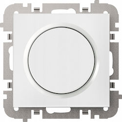 Vestra Led Dimmer Rotary Without Frame Flush-mounted Ip20 White 3807-10 Vestra Led Dimmer Rotary Without Frame Flush-mounted Ip20 White 3807-10