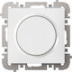 Vestra LED Dimmerschalter Rotierend Ohne Rahmen Flachmontiert Ip20 Weiß 3807-10