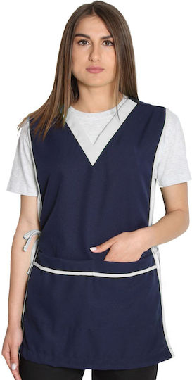 IdealPress Ποδιά Kellner Ganzkörper Marineblau