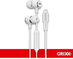 Grixx Безжични Стерео с жак 3.5mm Бял