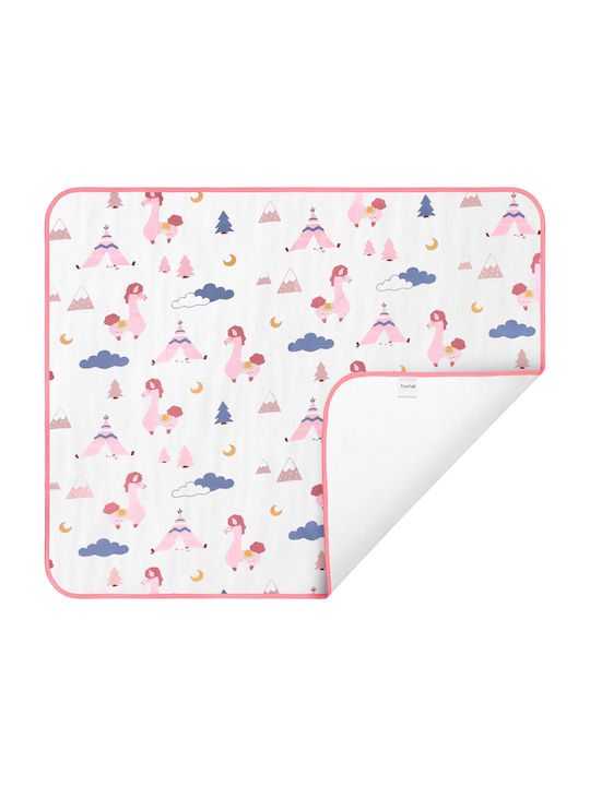 Waterproof Multicolour Baby Burp Cloth 80x100cm
