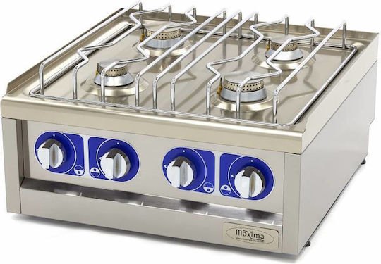 Maxima Flüssiggas-Kocher Vierfach 5kW