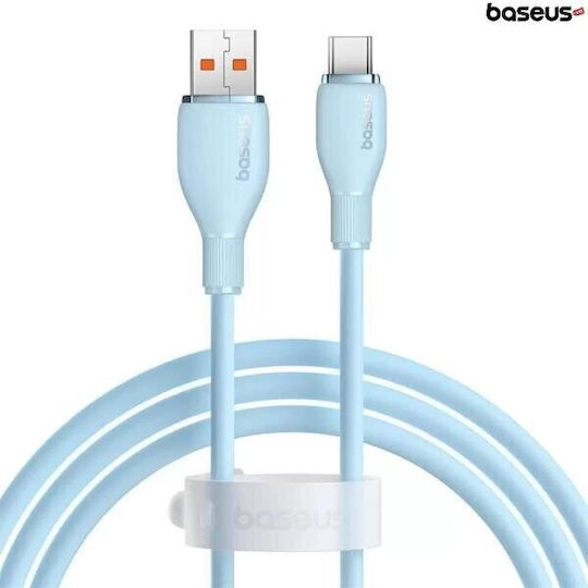 Baseus Pudding Power Data Cable Fast Charging Data Cable Smartphone Usb To Usb Type-c 100w 2m Blue "p10355703311-b2" Green Stamp 0.08 Lei 6932172652937
