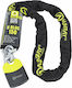 Auvray Kblock 150cm Motorcycle Anti-Theft Chain with Lock