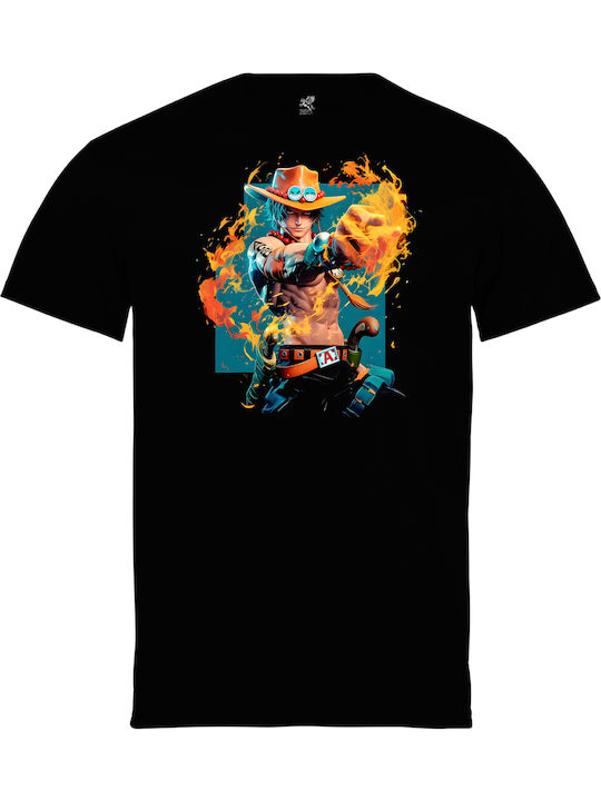 Μπλούζα Εταιρίας Pegasus Μαύρη Τύπωμα One Piece Zoro