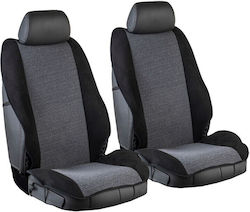 Carpower Πλατοκάθισμα 2τμχ Πετσετέ Μαύρα 10206D Carpower Πλατοκάθισμα 2τμχ Πετσετέ Μαύρα 10206D